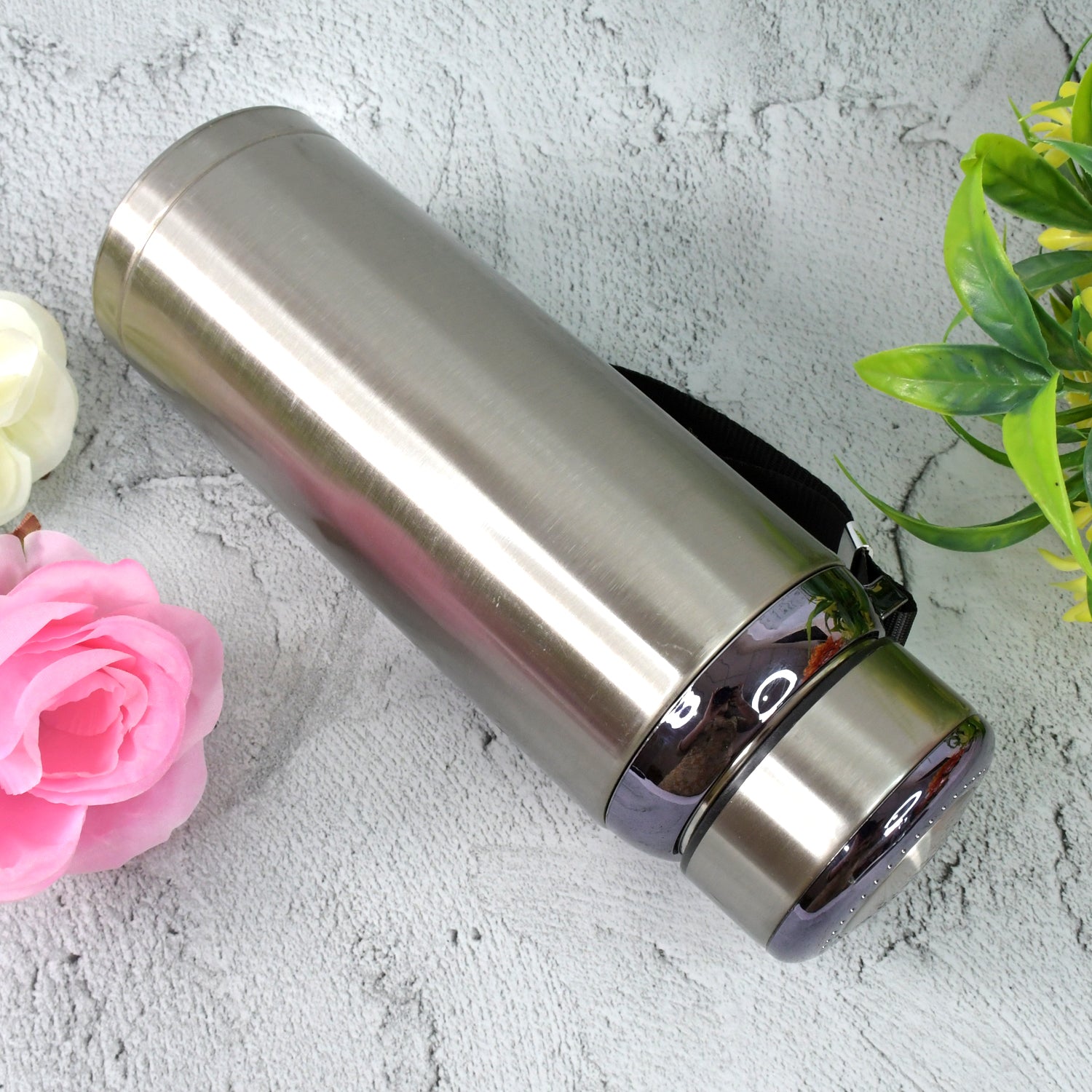 5875 800ml Stainless Steel Water Bottle For Men Women Kids  Thermos Flask  Reusable Leak-proof Thermos Steel For Home Office Gym Fridge Travelling