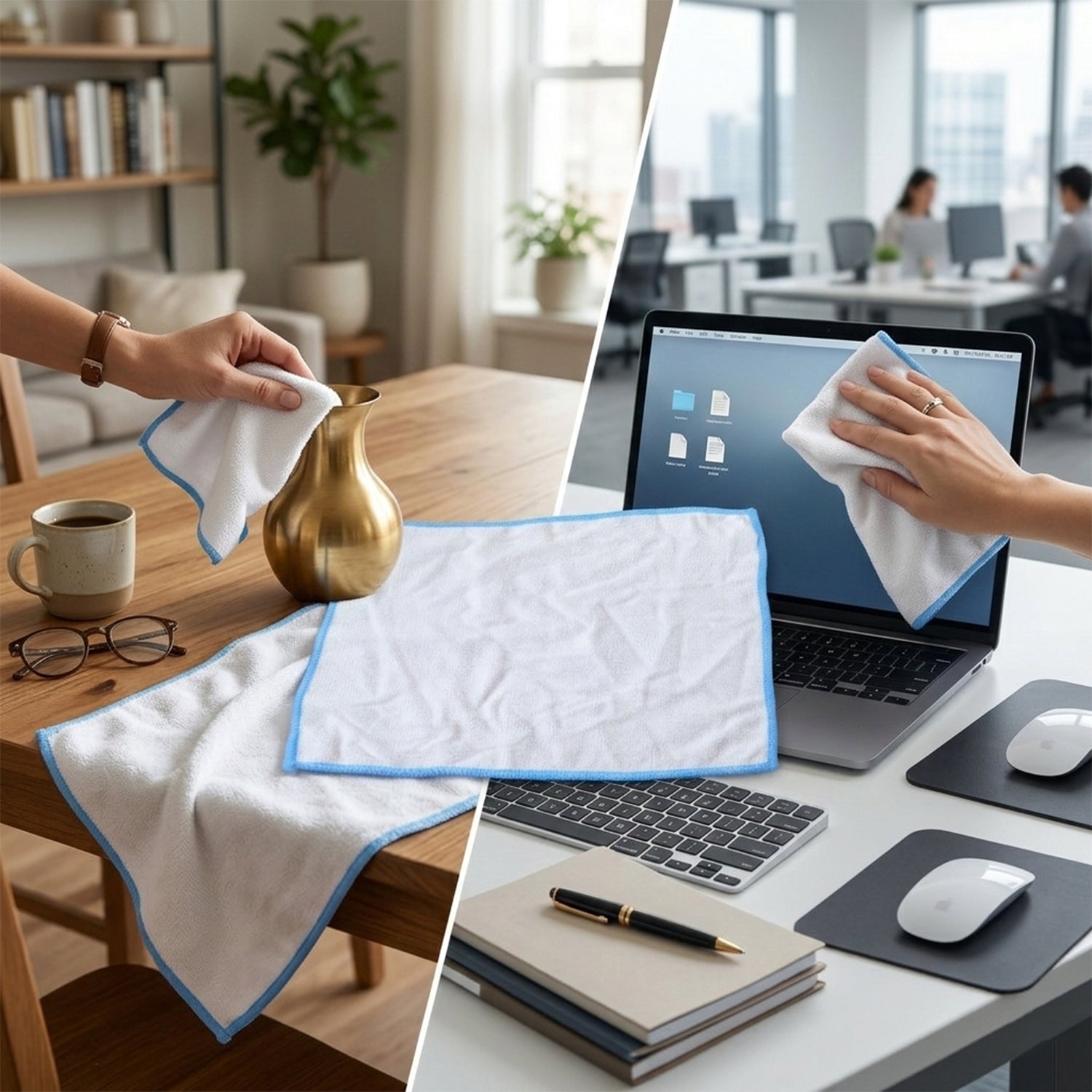 Microfiber Cleaning Cloth (4 Pc Set 28x29 Cm)
