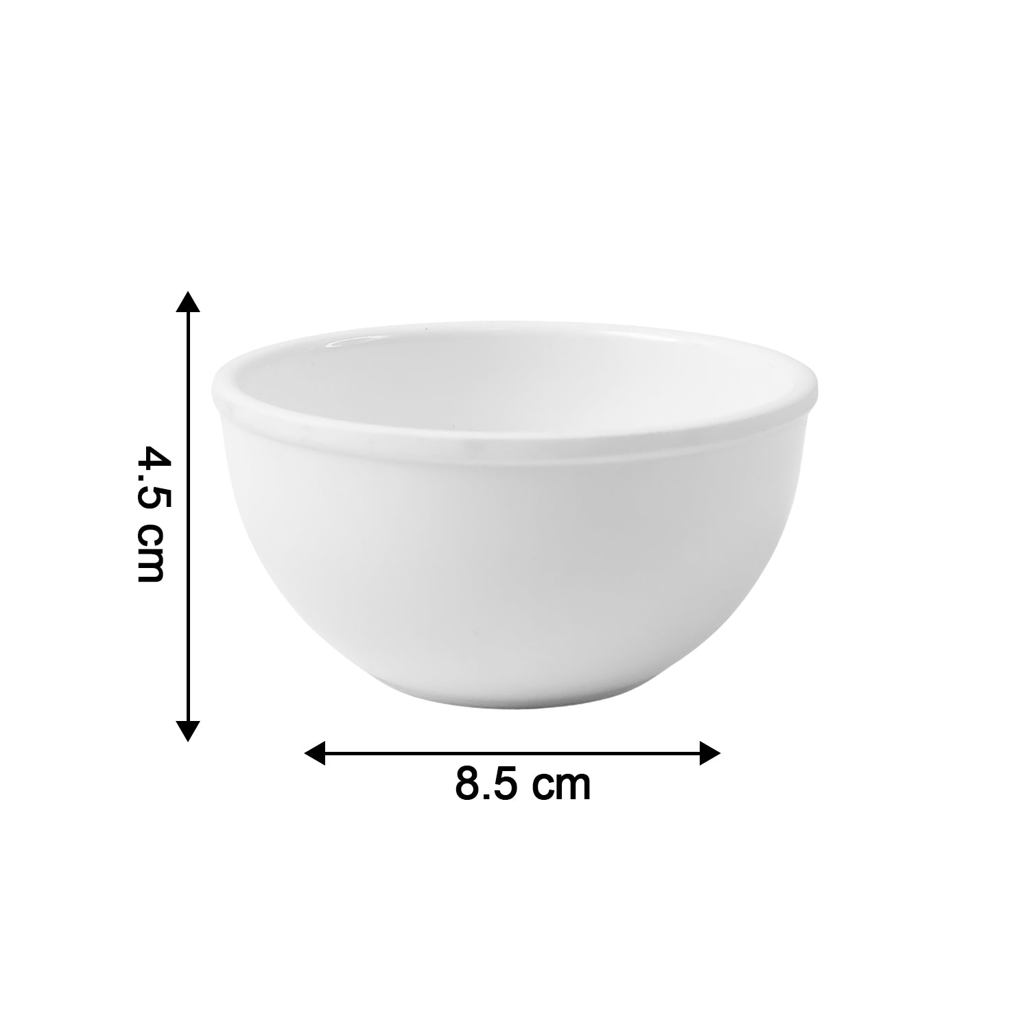 Premium Melamine Serving  Snack Bowl (Small)