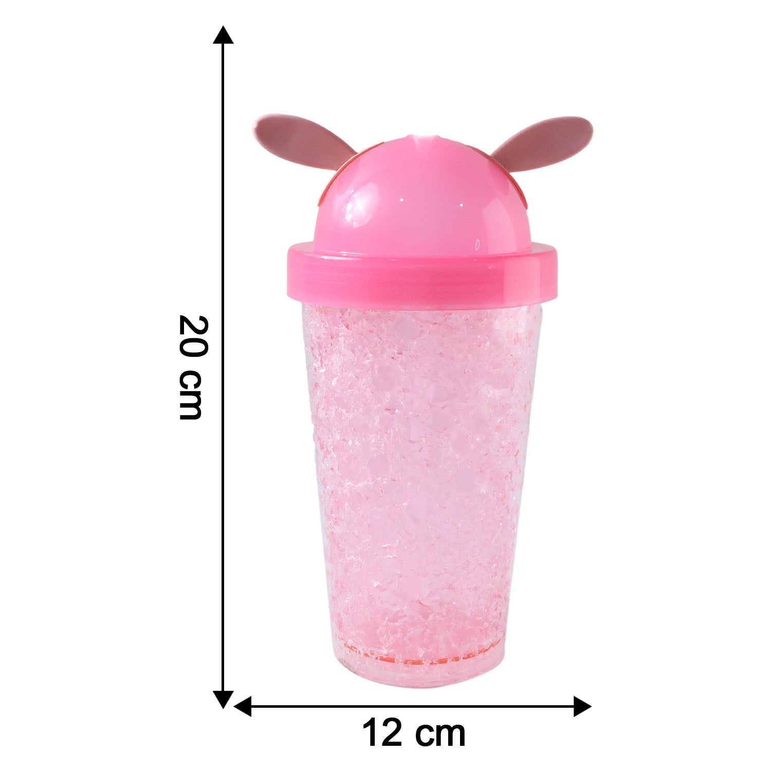Cute Bunny Ear Design  Tumbler Sipper Bottle (500 Ml 1 Pc)